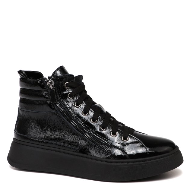 Женские высокие кеды J.J.DELACROIX, Артикул MEC ALTA, черный | 3655745. Ракурс 1