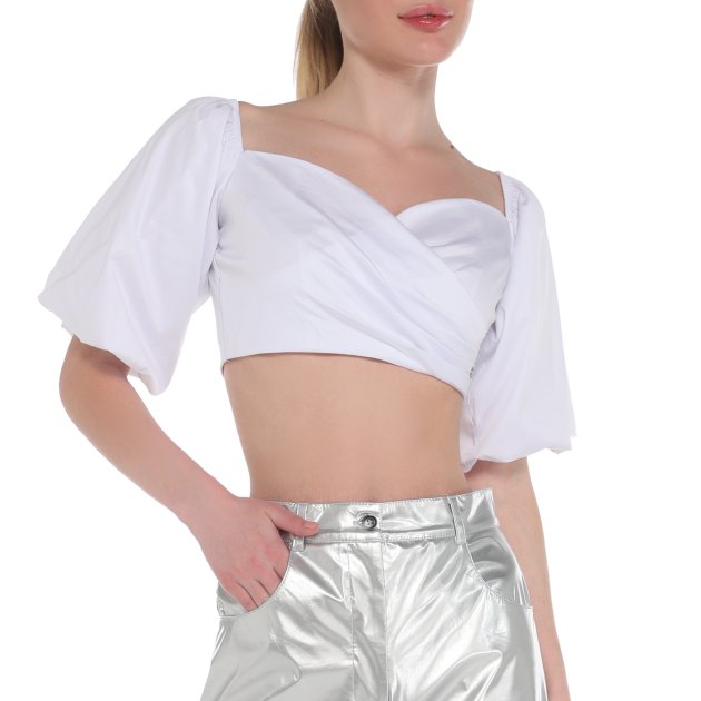 Cropped guess clearance shirt