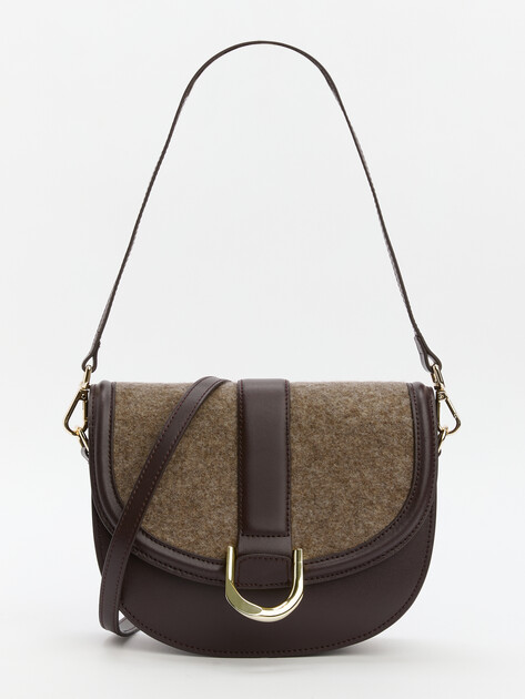 Женский сэдл TENDANCE, Артикул MRH22-058, темно-коричневый | 3662060. Ракурс 1