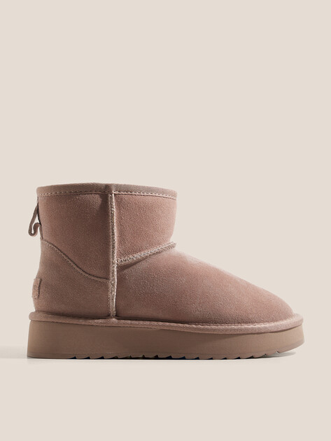 Женские угги TENDANCE, Артикул WD500-3, серо-коричневый | 3675156. Ракурс 1