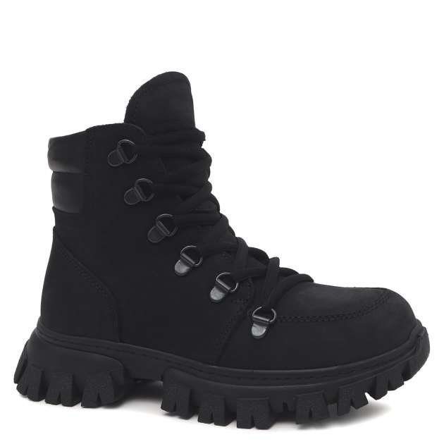 Детские ботинки HAPPY STEP W2JHIKERSPORT, Артикул W2JHIKERSPORT, черный | 3679422. Ракурс 1