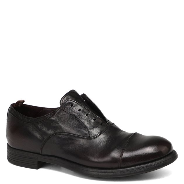 Мужские оксфорды OFFICINE CREATIVE, Артикул CHRONICLE/003, бордово-коричневый | 3681164. Ракурс 1