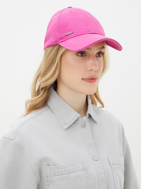 Женская бейсболка MAISON DAVID, Артикул cap-3-3, фуксия | 3695119. Ракурс 1