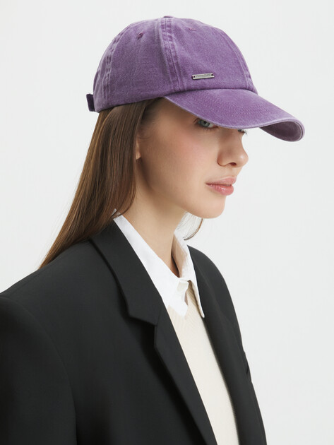 Женская бейсболка MAISON DAVID, Артикул cap-4-3, фиолетовый | 3695150. Ракурс 1