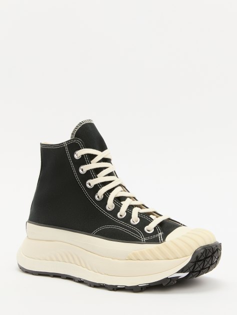 Converse platform black high top new arrivals
