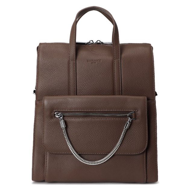 Женский рюкзак TENDANCE, Артикул 6022, серо-коричневый | 3700417. Ракурс 1