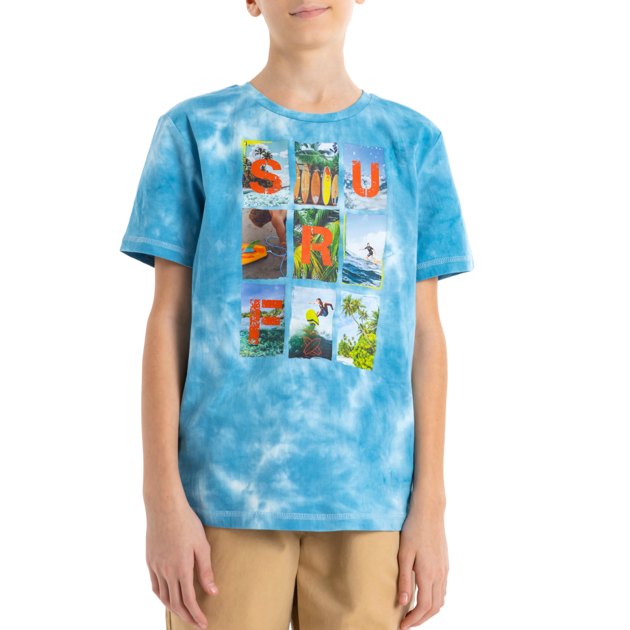 Детская футболка KAPIKA, Артикул JJBCT18-S3, голубой | 3703434. Ракурс 1 Детская футболка KAPIKA, Артикул JJBCT18-S3, голубой | 3703434. Ракурс 1