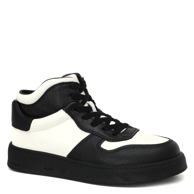 Мужские высокие кеды TENDANCE, Артикул ET2101H-1, черный | 3707391. Ракурс 1