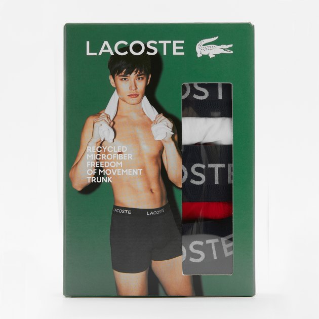 Мужские трусы 3 шт. LACOSTE 5H9623, Артикул 5H9623, мультицвет | 3717439. Ракурс 1