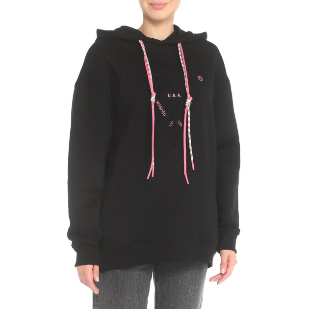 Guess triangle hoodie outlet