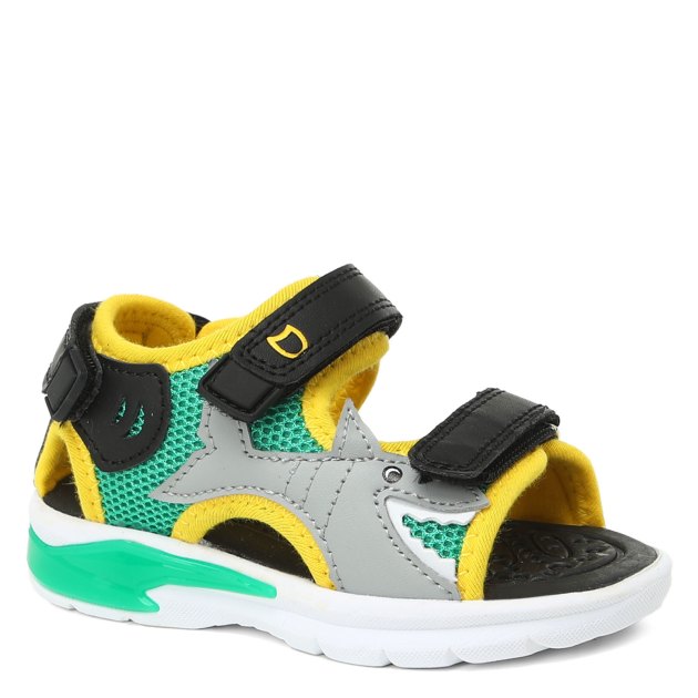 Детские сандалии КОТОФЕЙ, Артикул 124028-11, черный | 3732310. Ракурс 1