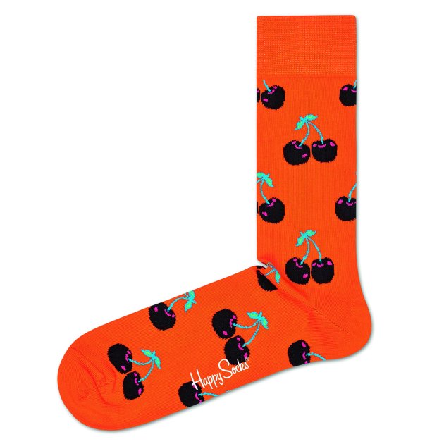 Носки HAPPY SOCKS, Артикул CHERRY SOCK CHE01, оранжевый | 3734875. Ракурс 1