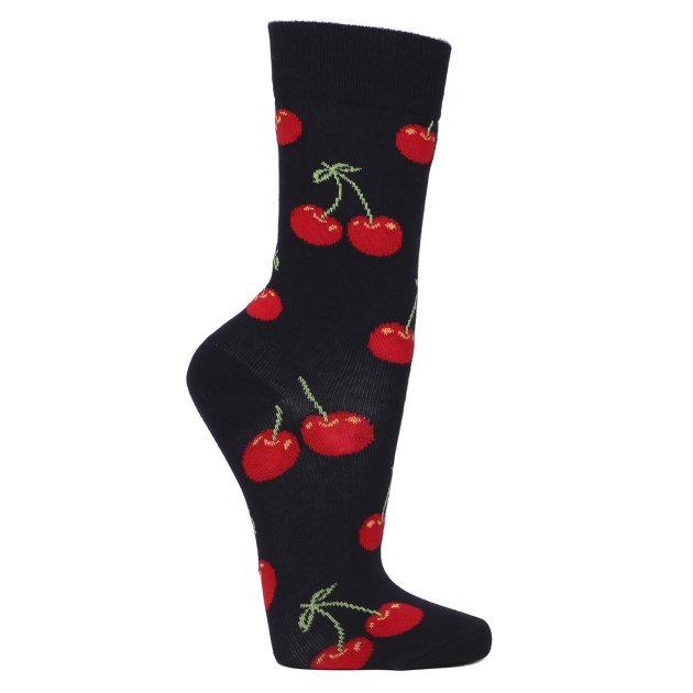 Носки HAPPY SOCKS, Артикул CHERRY SOCK CHE01, темно-синий | 3734877. Ракурс 1