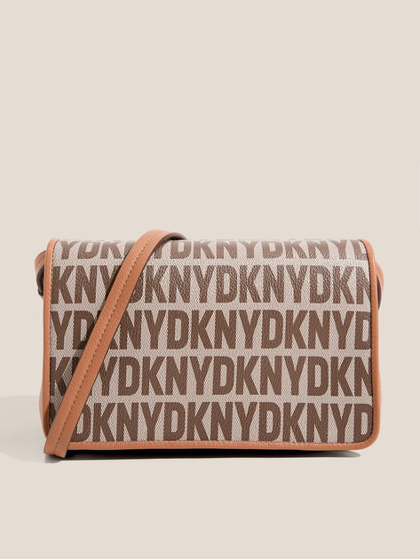 Кросс-боди DKNY MD FLAP CROSSBODY, Артикул R33E2Y33, светло-коричневый | 3735701. Ракурс 1