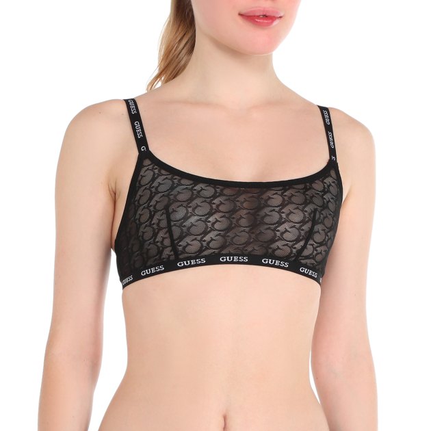 Нижнее белье GUESS EDYTHA BRALETTE O3BC16KBXA0 ЧЕРНЫЙ - купить в Москве |  3736084