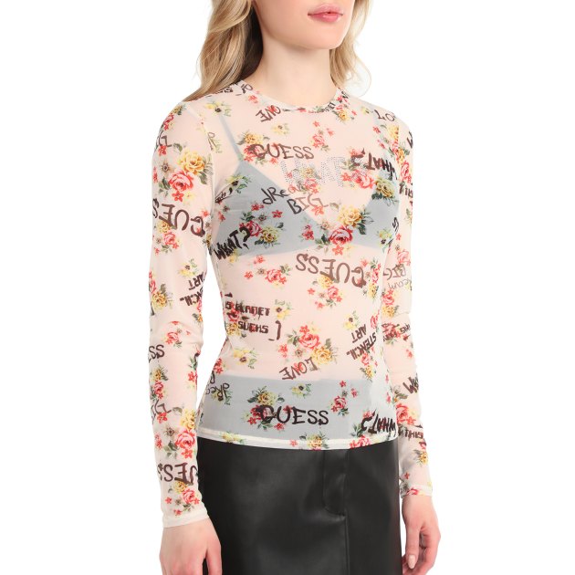 Guess mesh cheap top