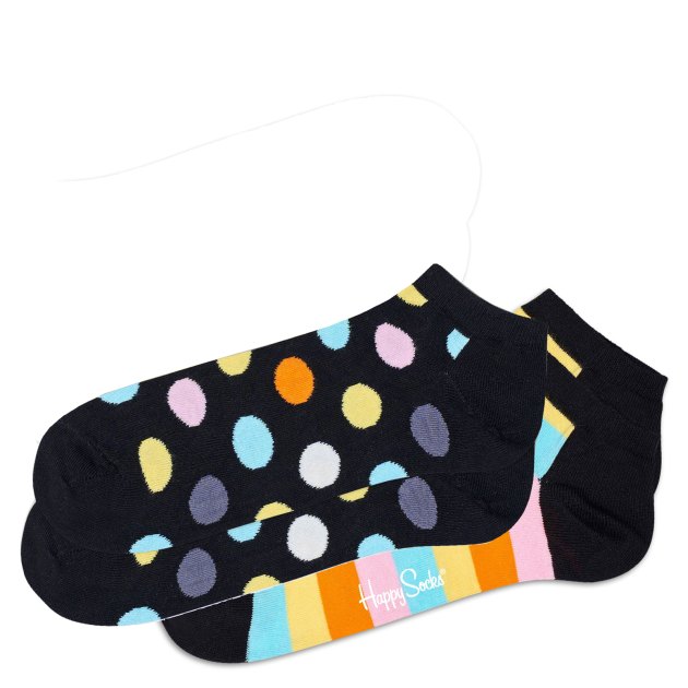Мужские носки 2 шт. HAPPY SOCKS, Артикул 2-PACK CLASSIC BIG DOT SOCKS BDO02, мультицвет | 3746165. Ракурс 1