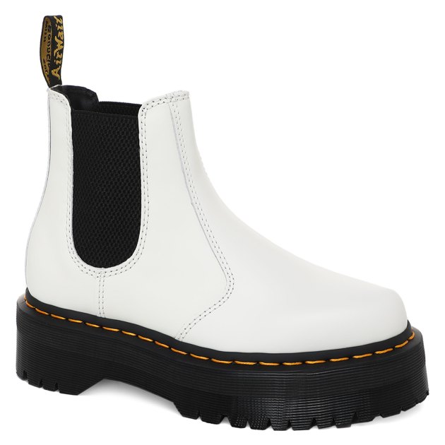 DR. MARTENS 2976 QUAD WHITE SMOOTH 25055100 3749455
