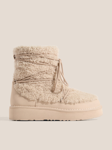 Женские угги TENDANCE, Артикул YS-39002D-71, светло-бежевый | 3758485. Ракурс 1