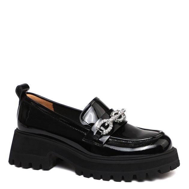 Женские лоферы TENDANCE, Артикул GLC3326-01, черный | 3768465. Ракурс 1