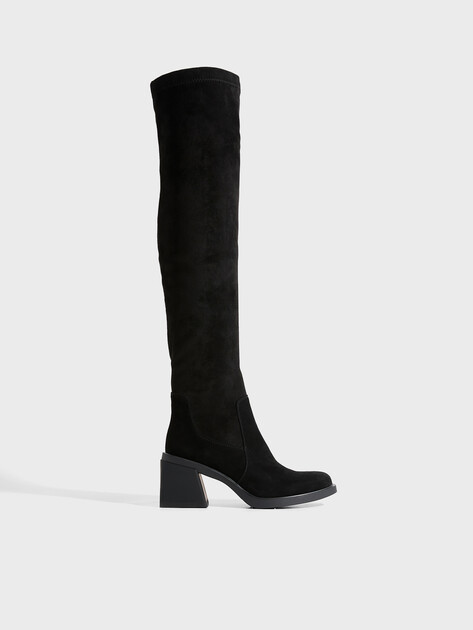 Женские ботфорты TENDANCE, Артикул TW-R208-Z989, черный | 3777348. Ракурс 1