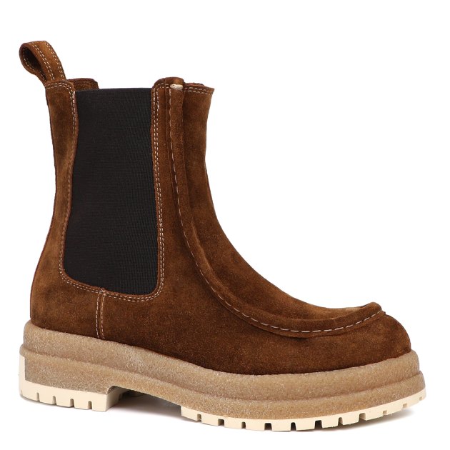 Женские челси FURLA, Артикул YH35GLI, коричневый | 3780349. Ракурс 1