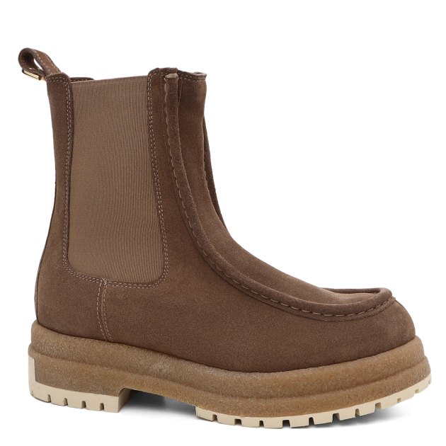 Женские челси FURLA, Артикул YH35GLI, серо-коричневый | 3780352. Ракурс 1