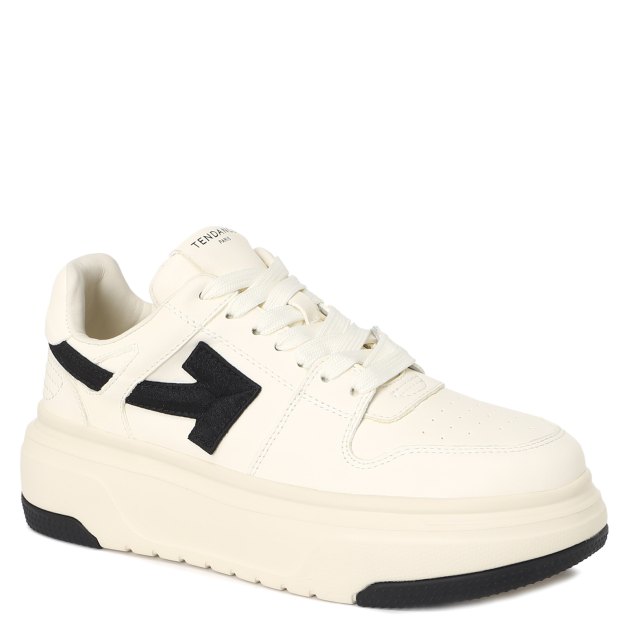 Женские кеды TENDANCE, Артикул MJ-2208-01, молочно-белый | 3795360. Ракурс 1