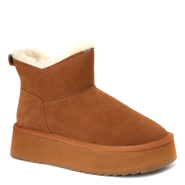 Женские угги TENDANCE, Артикул MJ-HD-04, оранжево-коричневый | 3795380. Ракурс 1