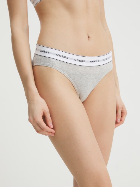 Женские трусы GUESS CARRIE BRIEF, Артикул O97E02KBBU1, светло-серый | 3807639. Ракурс 1