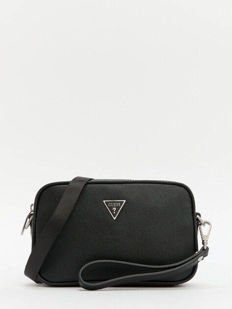 Мужская борсетка GUESS TORINO SMALL NECESSAIRE, Артикул PMECSAP3145, черный | 3810215. Ракурс 1