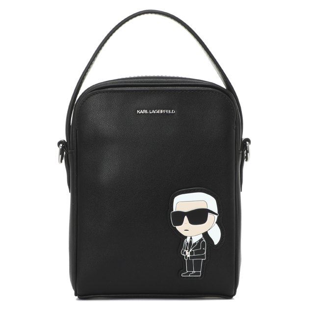 Женская сумка с ручкой KARL LAGERFELD, Артикул 230W3042(K), черный | 3810857. Ракурс 6
