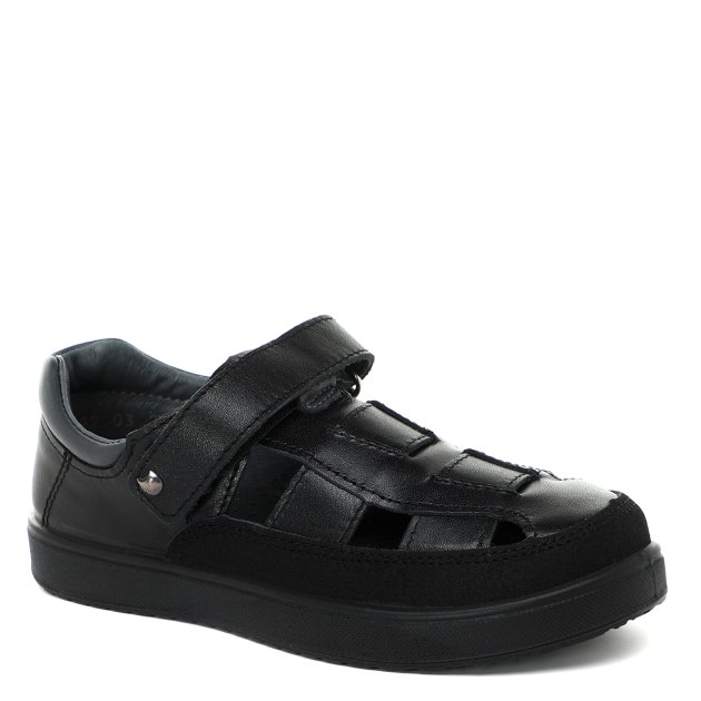 Детские сандалии КОТОФЕЙ, Артикул 432160-22, черный | 3811029. Ракурс 1