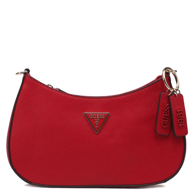 Guess red shoulder bag hot sale
