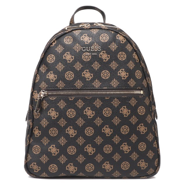 Guess monogram backpack sale