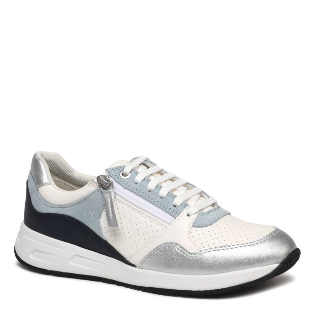 Женские кроссовки GEOX D BULMYA, Артикул D36NQB, молочно-белый | 3812040. Ракурс 1