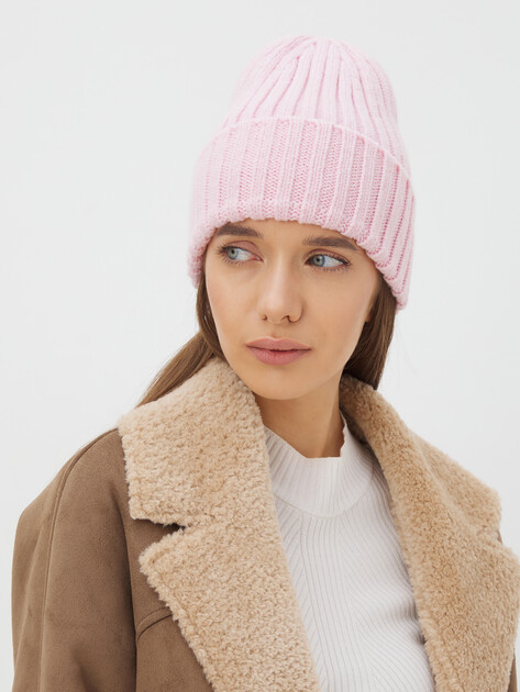 Женская шапка CALZETTI, Артикул 5656, светло-розовый | 3813615. Ракурс 1