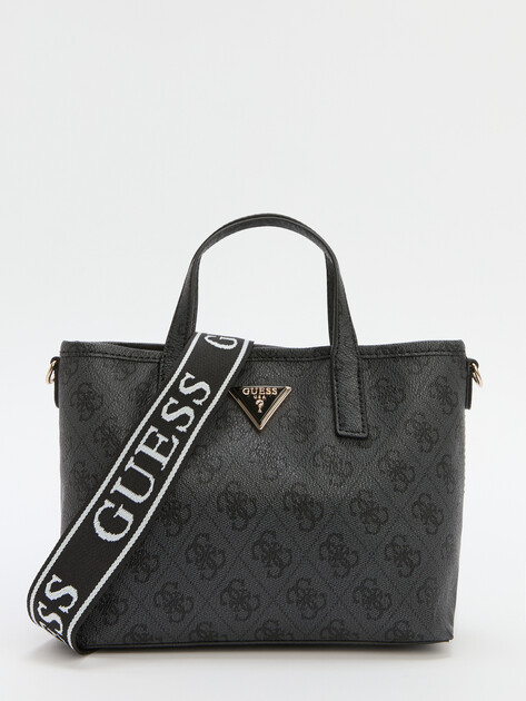 Женский тоут GUESS LATONA MINI TOTE, Артикул HWSG9211750, темно-серый | 3815280. Ракурс 1