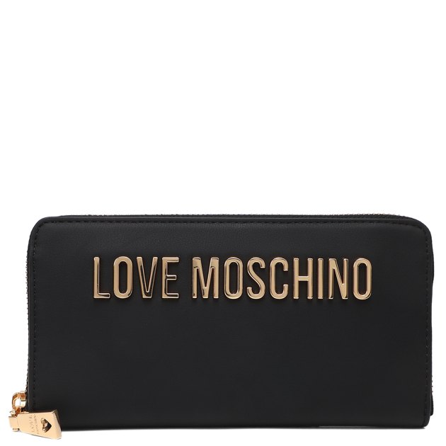 Женский кошелёк LOVE MOSCHINO SLG BOLD LOVE, Артикул JC5611PP SS24, черный | 3815575. Ракурс 1