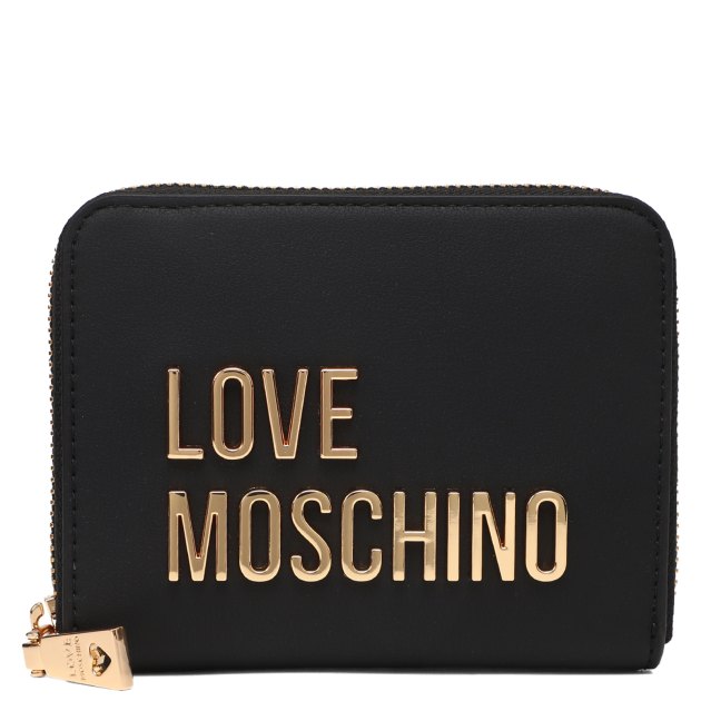 Женский кошелёк LOVE MOSCHINO SLG BOLD LOVE, Артикул JC5613PP SS24, черный | 3815579. Ракурс 1