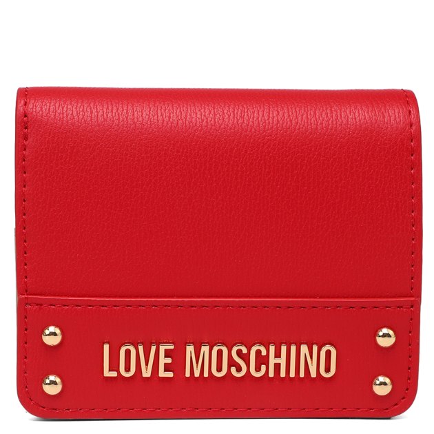 Женское портмоне LOVE MOSCHINO SLG SIGNATURE, Артикул JC5703PP, красный | 3815594. Ракурс 1