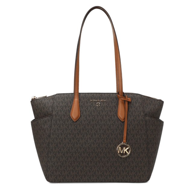 Женский тоут MICHAEL KORS MD TZ TOTE, Артикул 30S2G6AT2B(K), темно-коричневый | 3816803. Ракурс 1