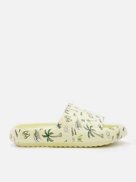 Женские сланцы TENDANCE, Артикул YS-L005, желто-зеленый | 3824715. Ракурс 1