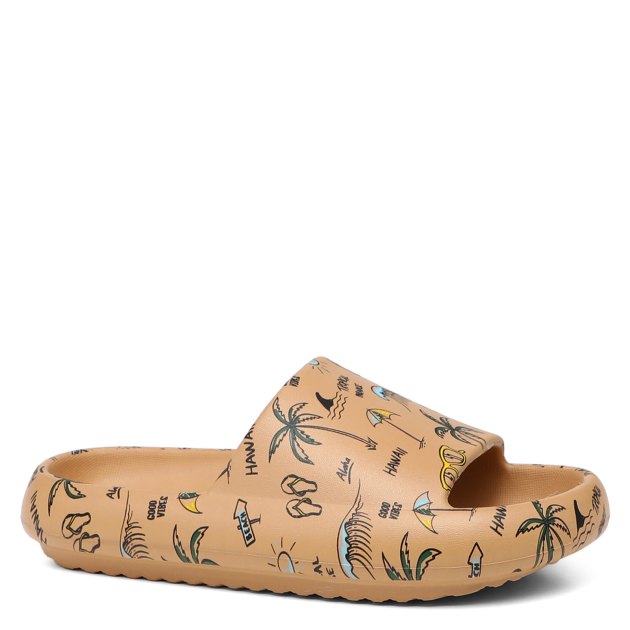 Детские сланцы TENDANCE, Артикул YS-L005, темно-бежевый | 3824724. Ракурс 1