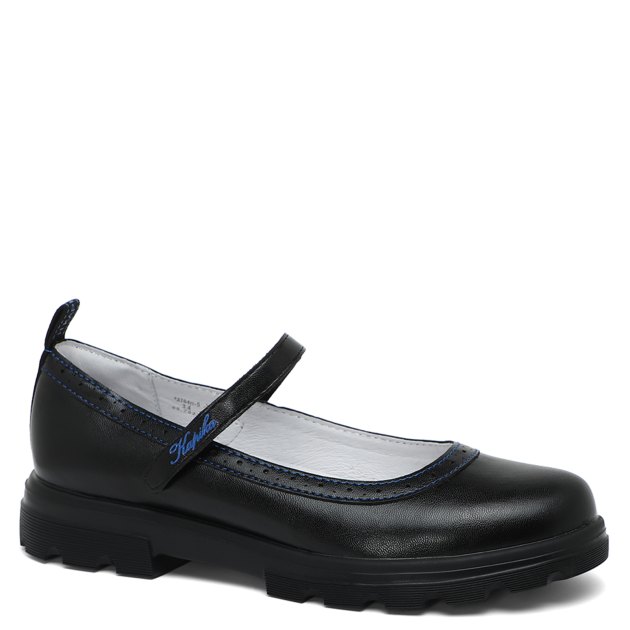 Детские туфли KAPIKA, Артикул 23764п-5, черный | 3827496. Ракурс 1