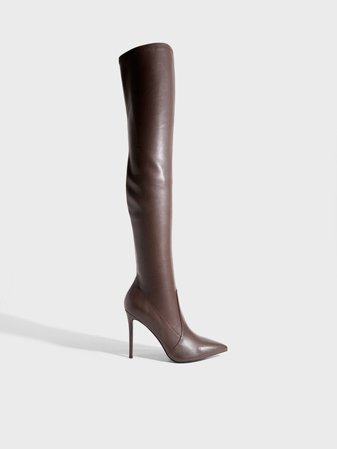 Женские ботфорты TENDANCE, Артикул RLA71522-1, коричневый | 3830455. Ракурс 1