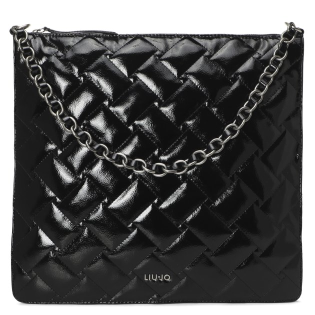 Женская сумка на плечо LIU∙JO, Артикул AF3115E0004, черный | 3831384. Ракурс 6