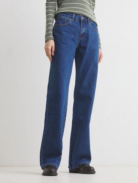 Женские прямые джинсы MAISON DAVID, Артикул XS-066, синий | 3836517. Ракурс 1