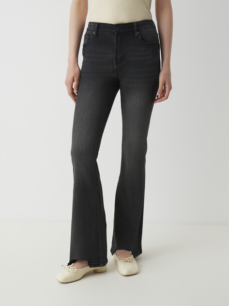 Женские джинсы клеш MAISON DAVID, Артикул XS046/KF051-2, темно-серый | 3836534. Ракурс 1