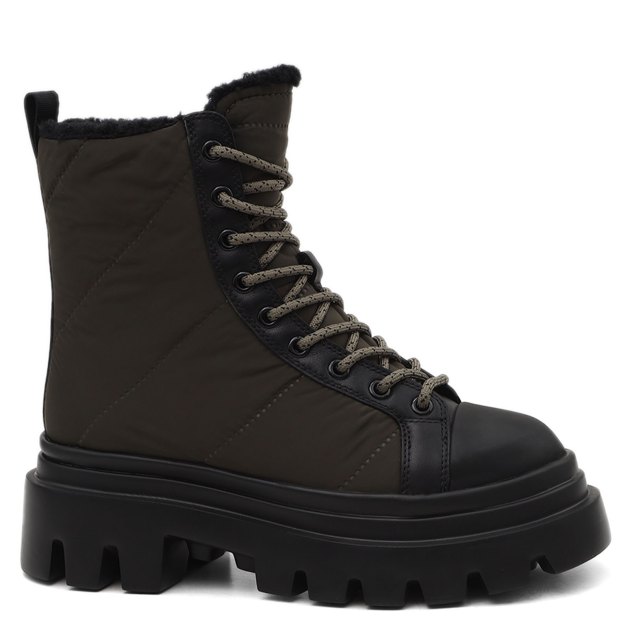 Женские дутики TENDANCE, Артикул HC2358-3, темно-зеленый | 3841604. Ракурс 1